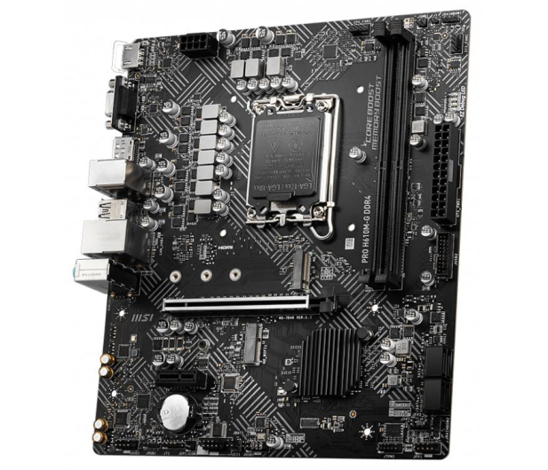MSI Płyta główna PRO H610M-G s1700 DDR4 DP/HDMI M.2 mATX PRO H610M-G DDR4 - 709216 - zdjęcie 4